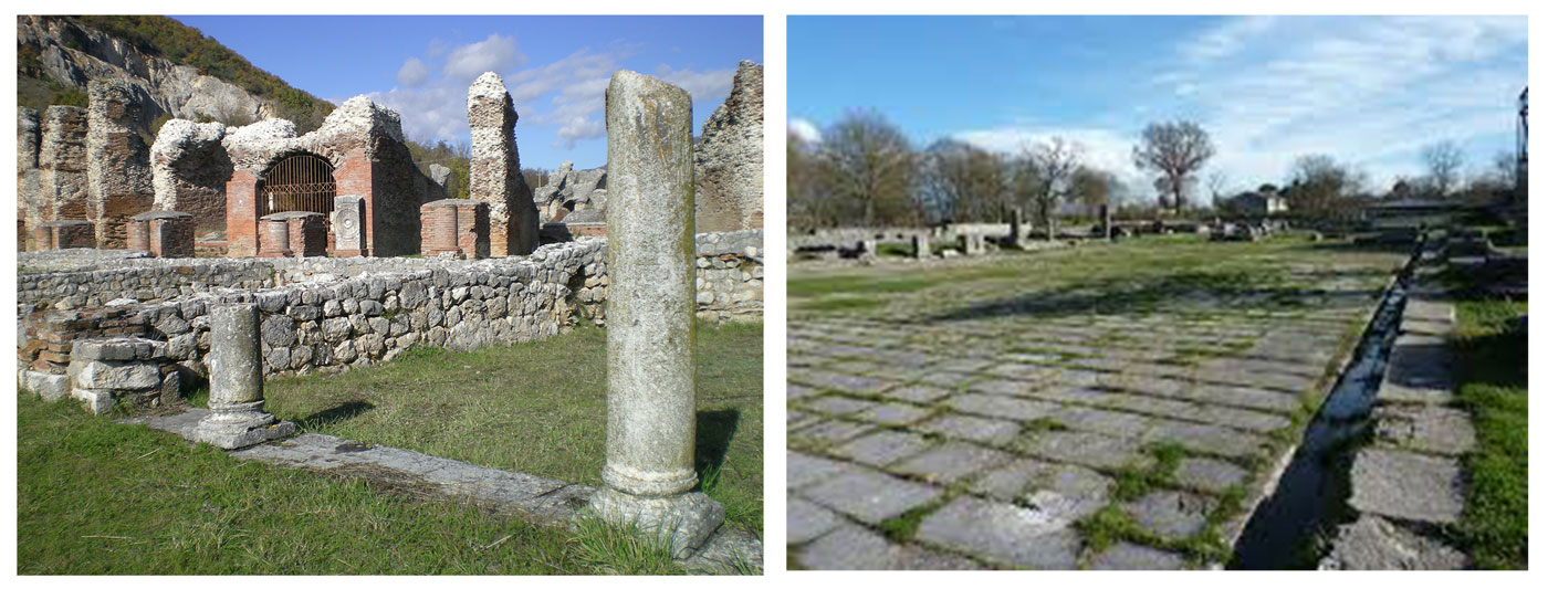 Roman ruins of Amiternum: ruins of an Ancient Roman city